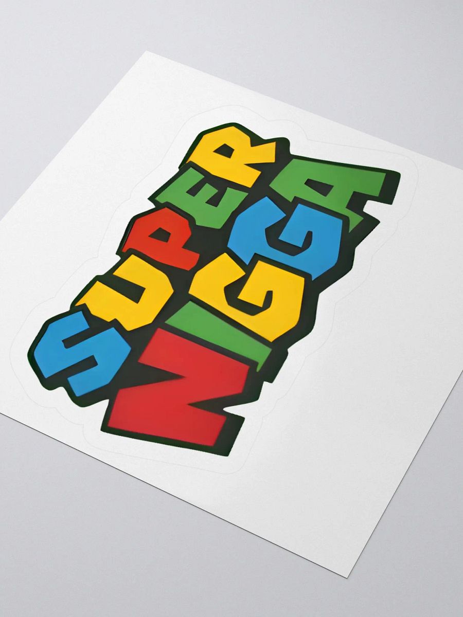 Super Ni*ga Sticker product image (3)