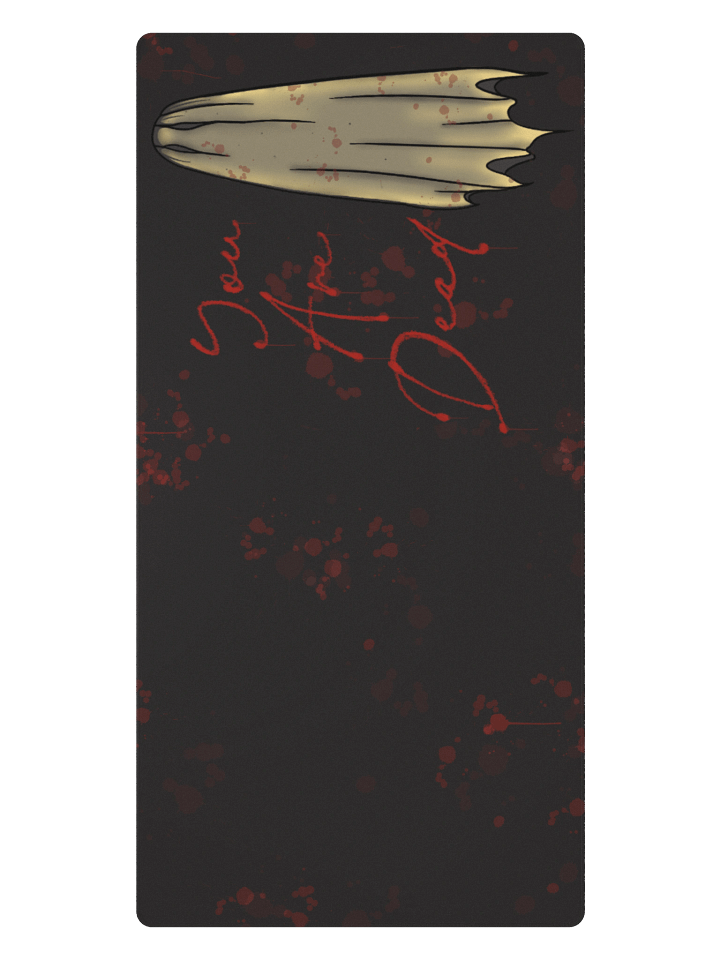 You Are Dead Mousepad - Large product image (2)
