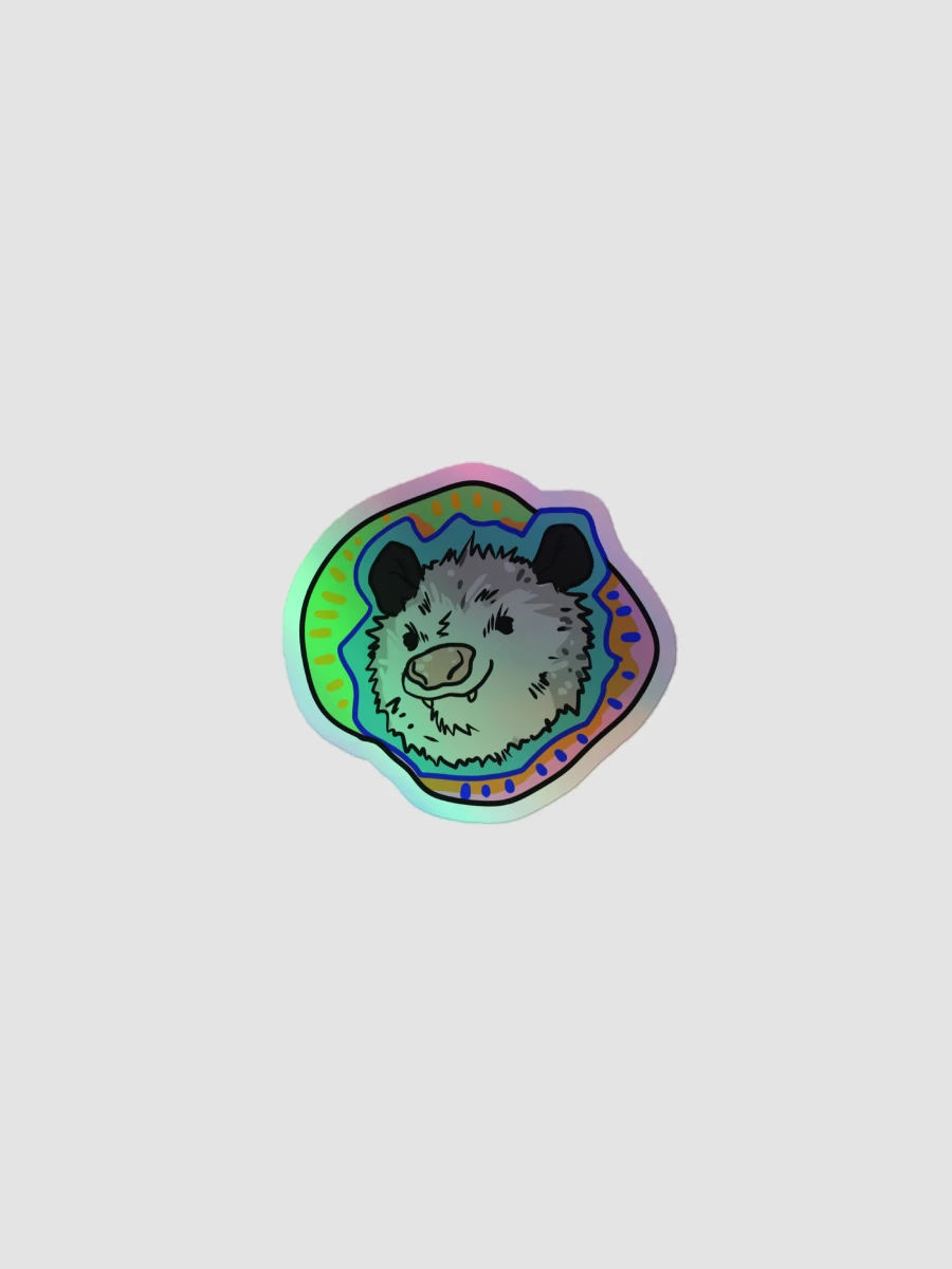 Vaporpossum holographic stickers product image (2)