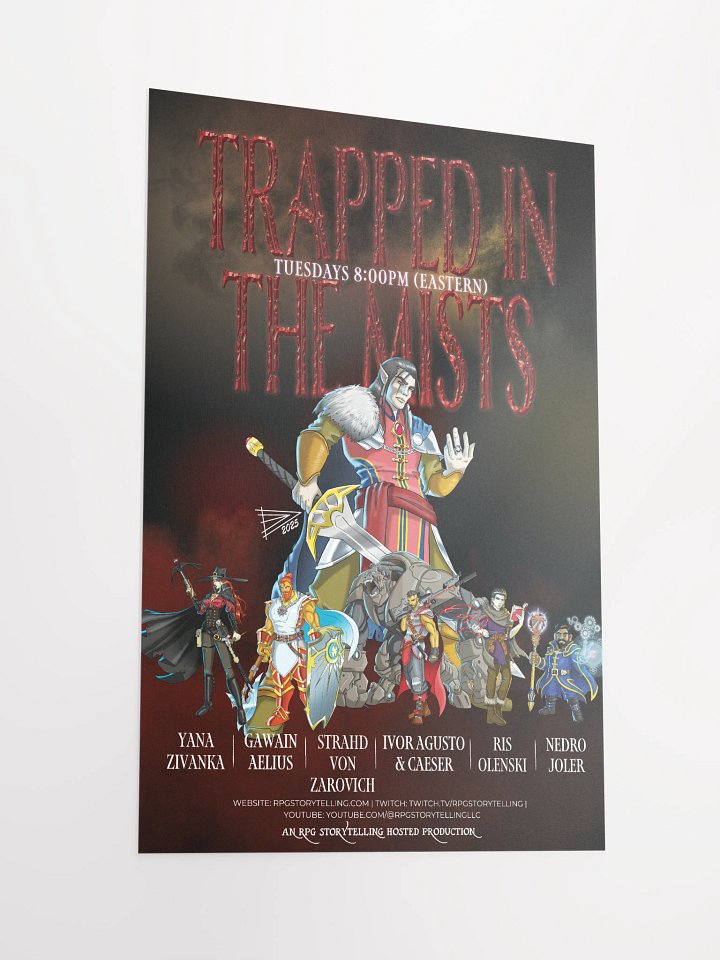 Trapped in the Mists - Matte Poster product image (6)