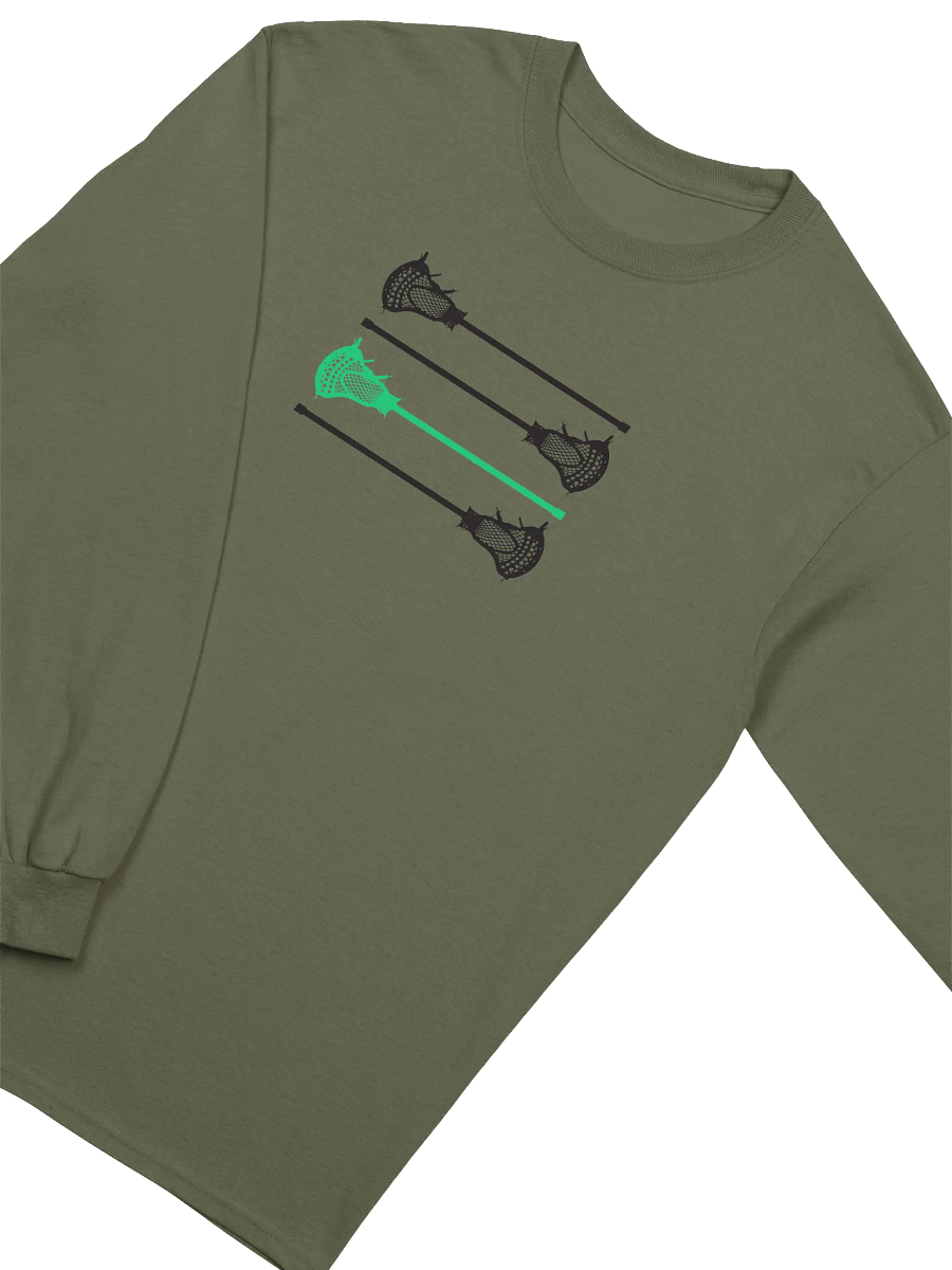 Lacrosse Sticks Long Sleeve Tee product image (3)