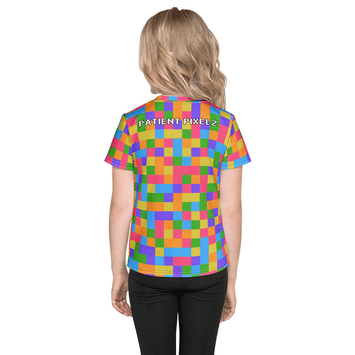Patient PixelZ Kids T-Shirt (Pixel Rainbow) product image (2)