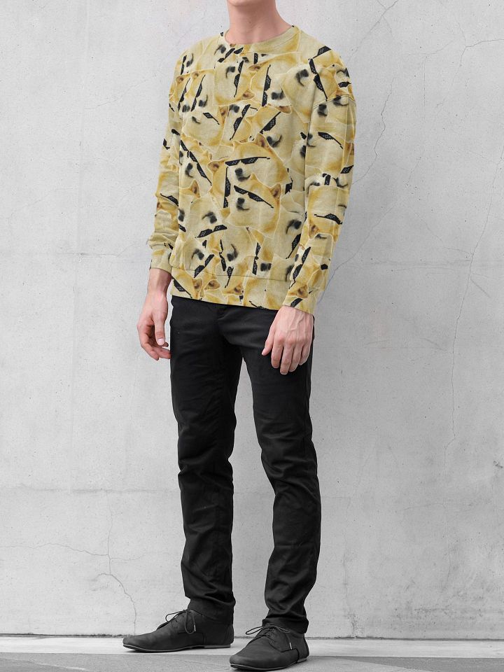 $DOGE Full Printed Unisex Sweatshirt product image (1)