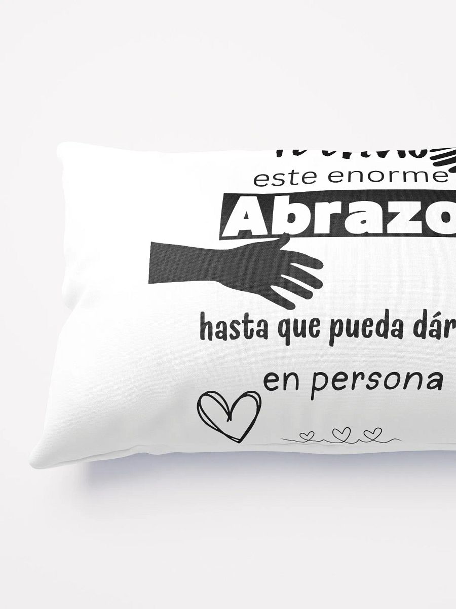 Te envio este abrazo a distancia - Regalos Virtuales para alguien especial pillow product image (2)