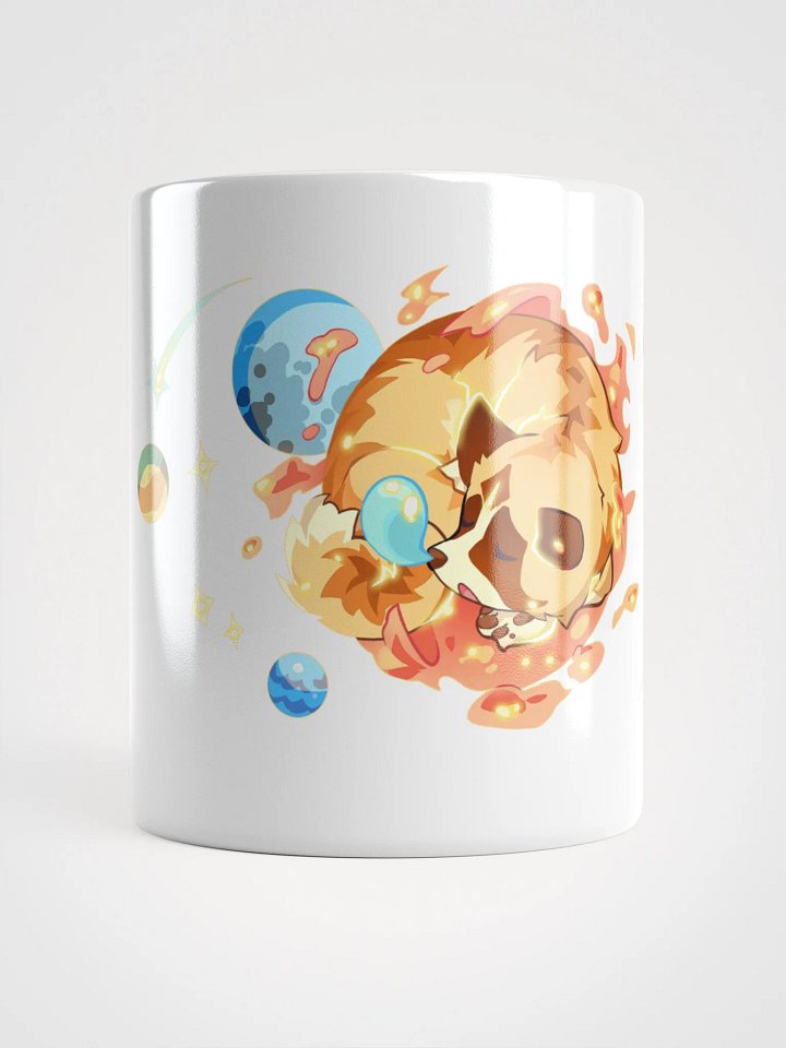 Cosmic Canine Dreams White Glossy Mug product image (1)