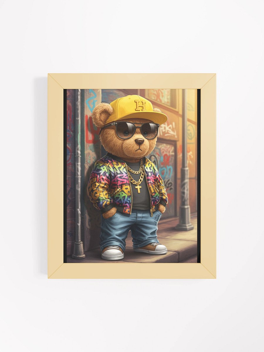 HipHop Teddy Framed Print product image (76)
