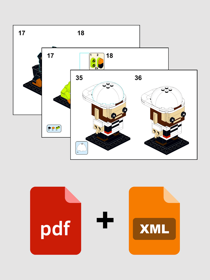 Pix, Bowser + Rip Combo PDF and Parts List product image (2)
