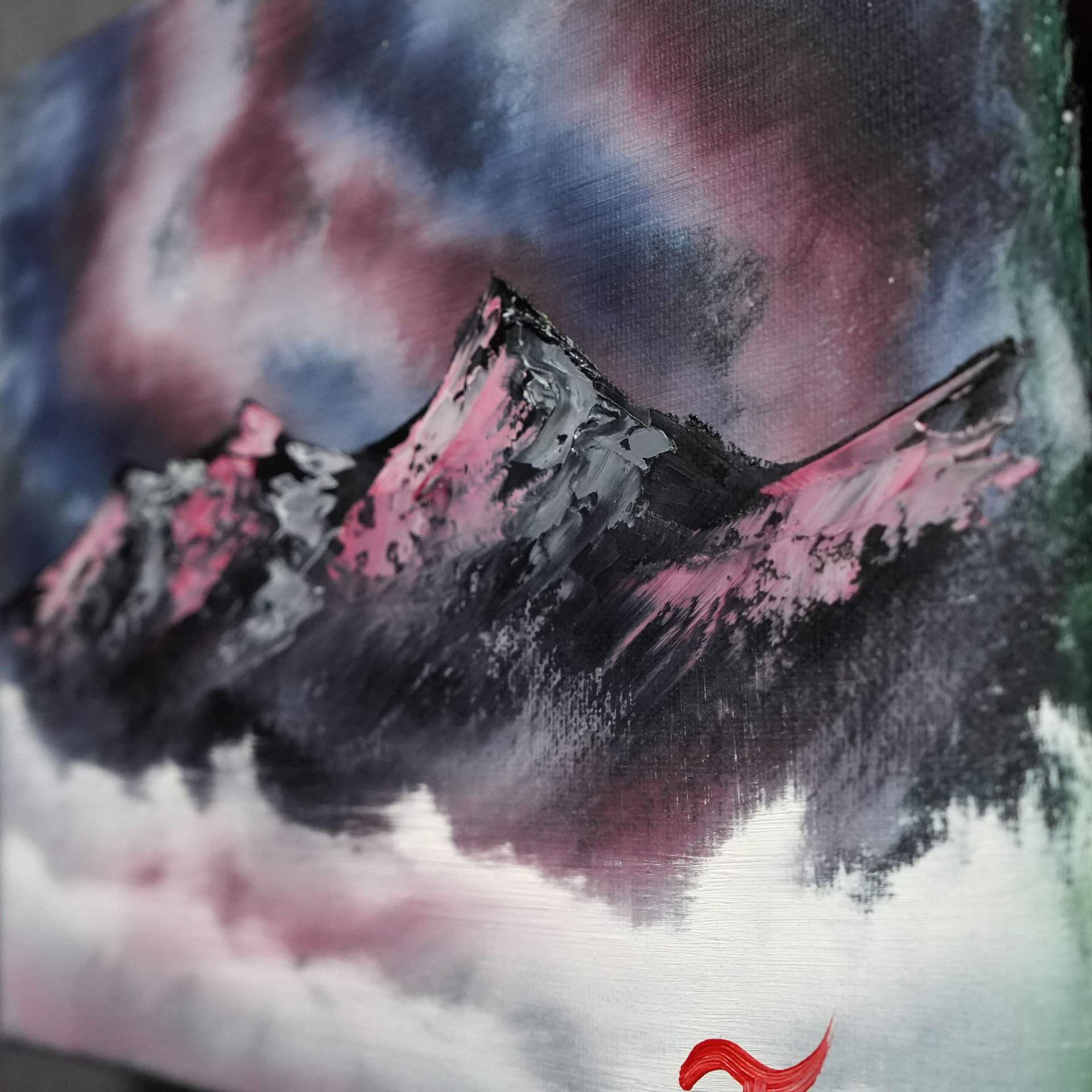 The Mountain Twins (Originals) 2 seperate 8x10 Canvas' product image (4)