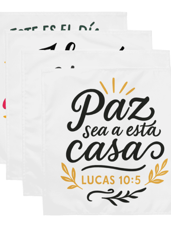 Christian Cloth Napkins (Spanish) product image (3)