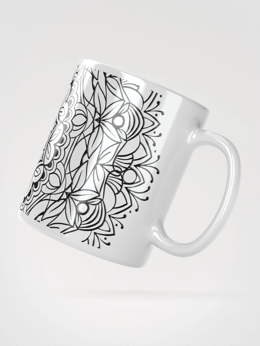 Intricate Metallic Swirls Mug product image (3)