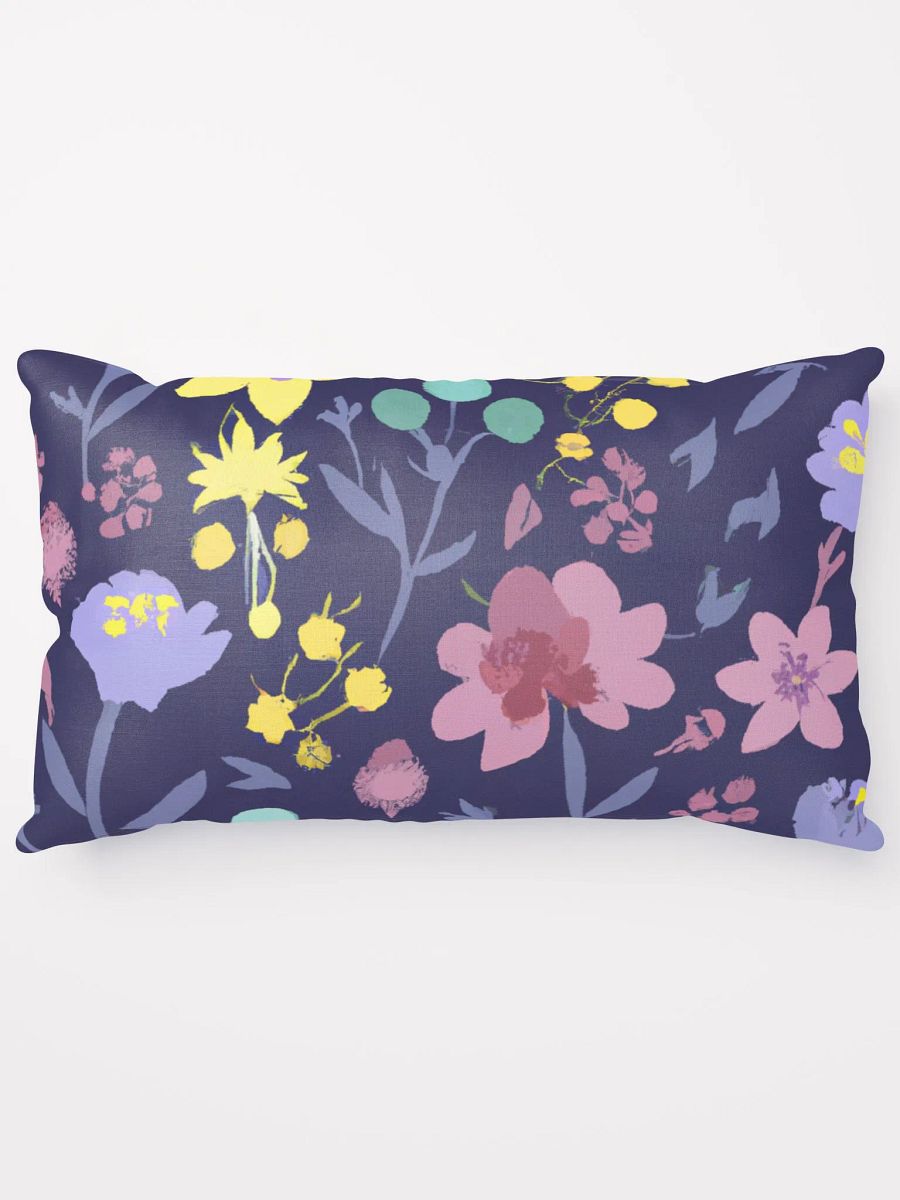 Cute Purple Floral Throw Pillow product image (10)