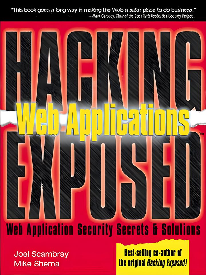 Web Applications (Hacking Exposed)1st Ed product image (1)