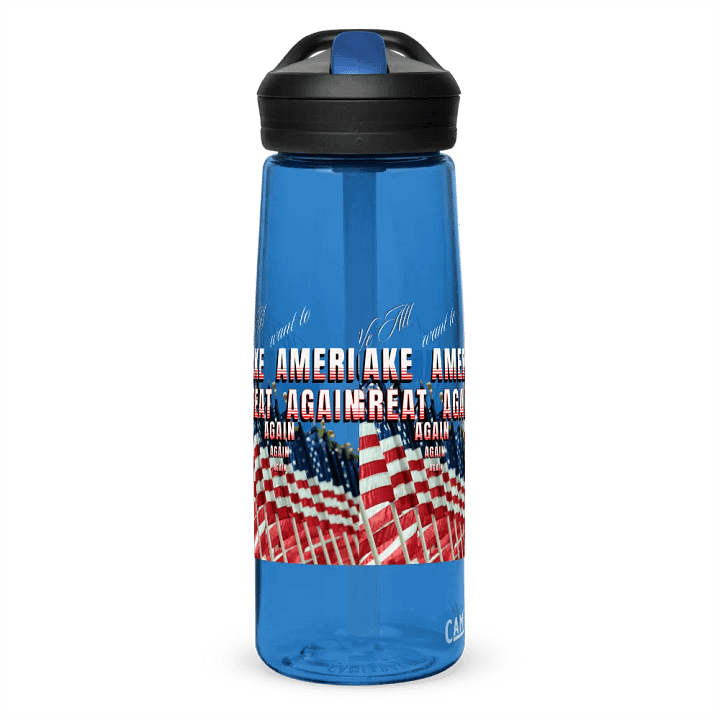 Patriotic MAGA Sports Water Bottle sportsman and woman product image (2)