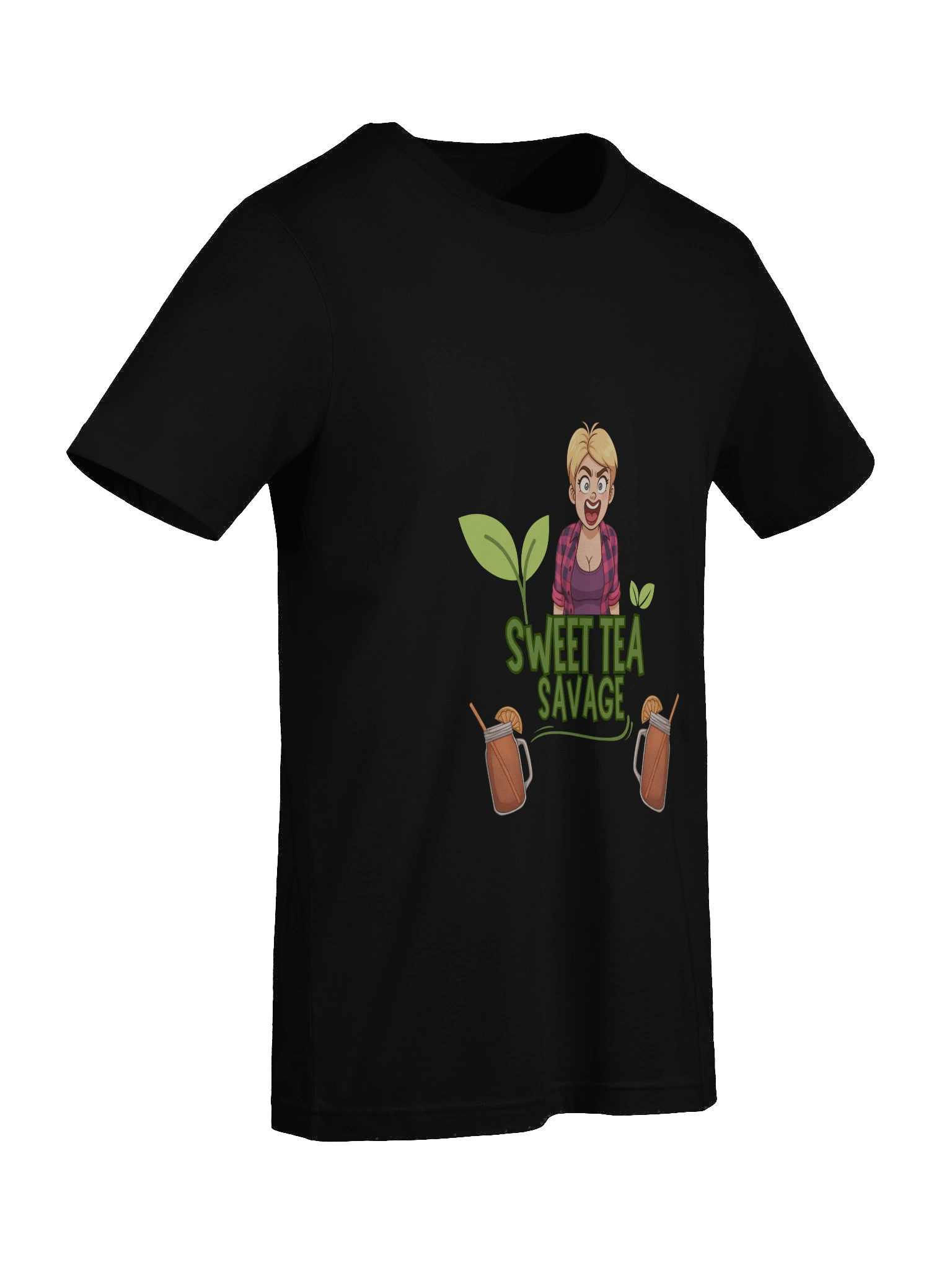 Sweet Tea Savage Tee for Women🍹💋 product image (9)