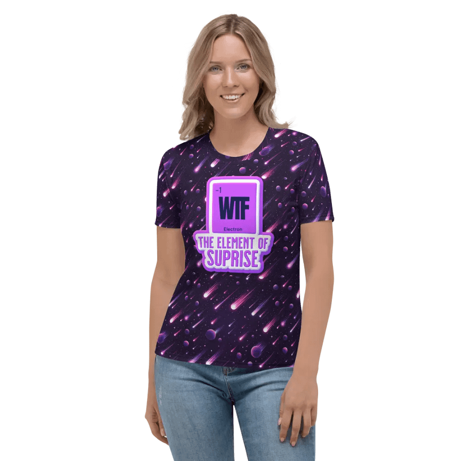 Funny WTF All Over Print T-shirt product image (9)