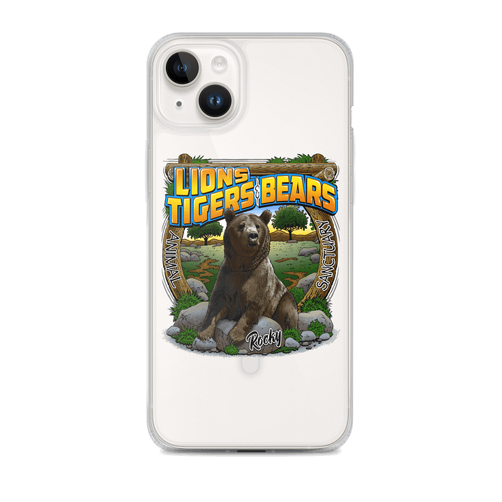 Rocky the Grizzly Bear iPhone Case product image (2)