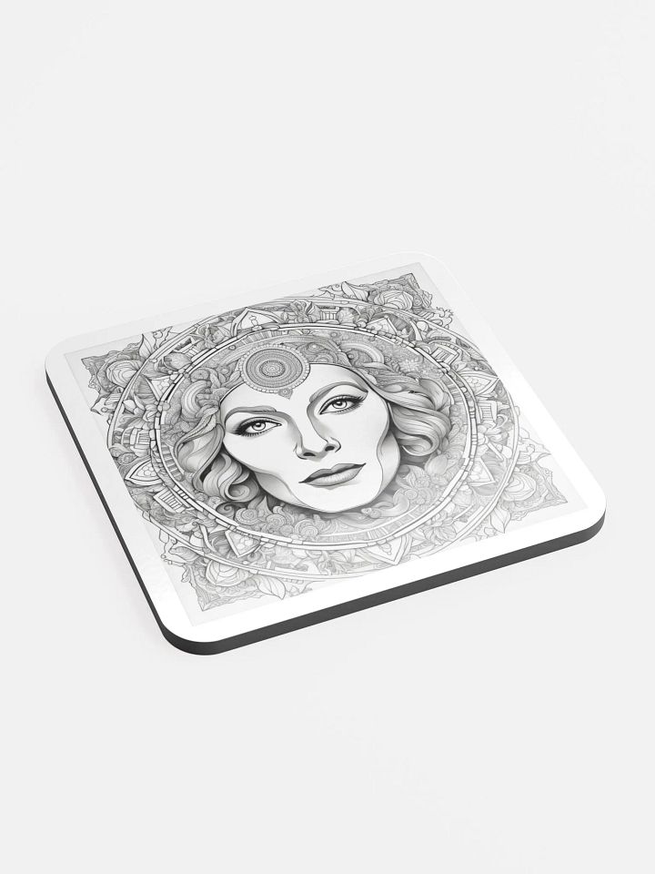 Serene Symmetry Cork Coaster Set product image (2)