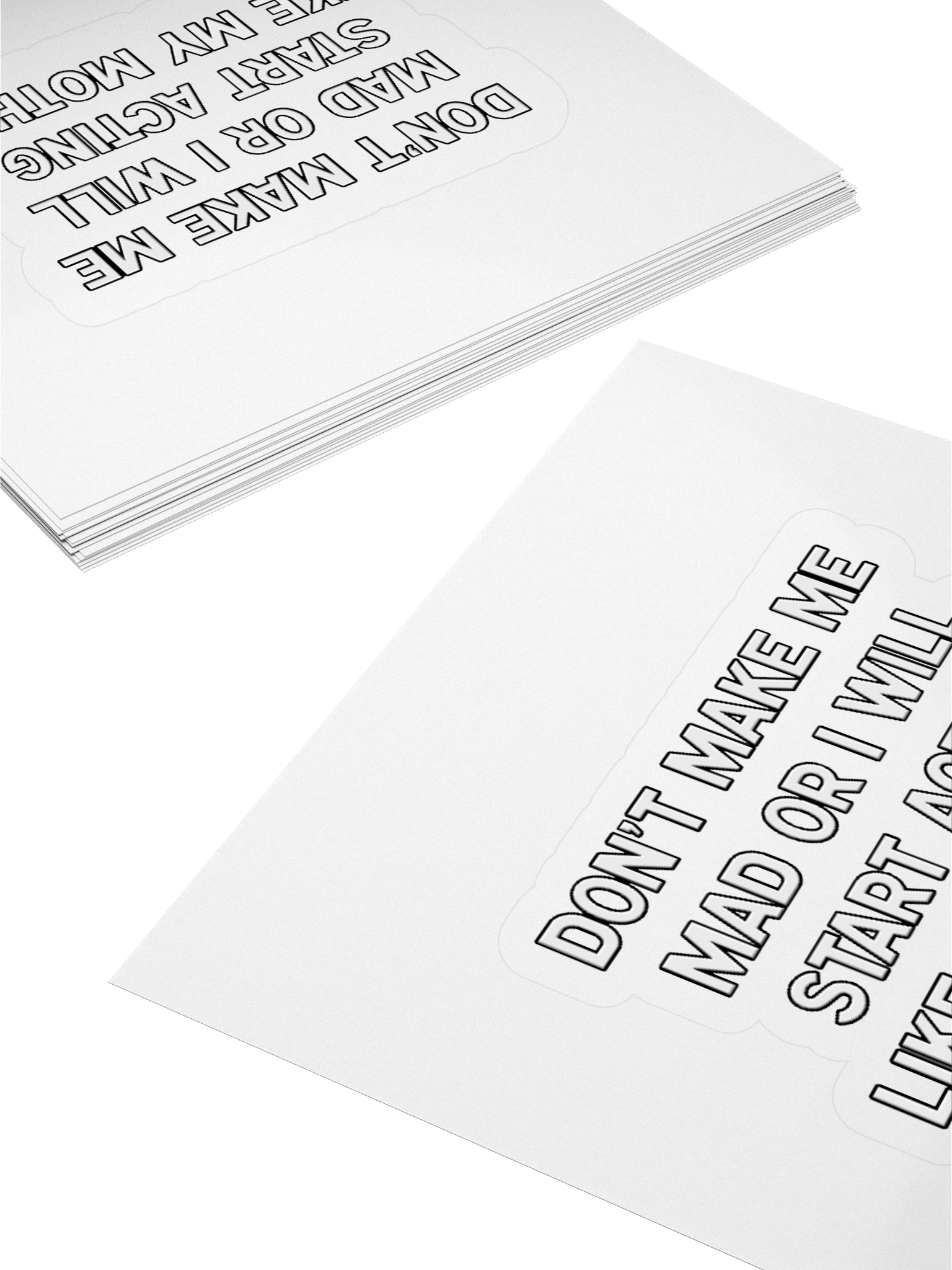 Make Me Mad Mom - Sticker product image (4)