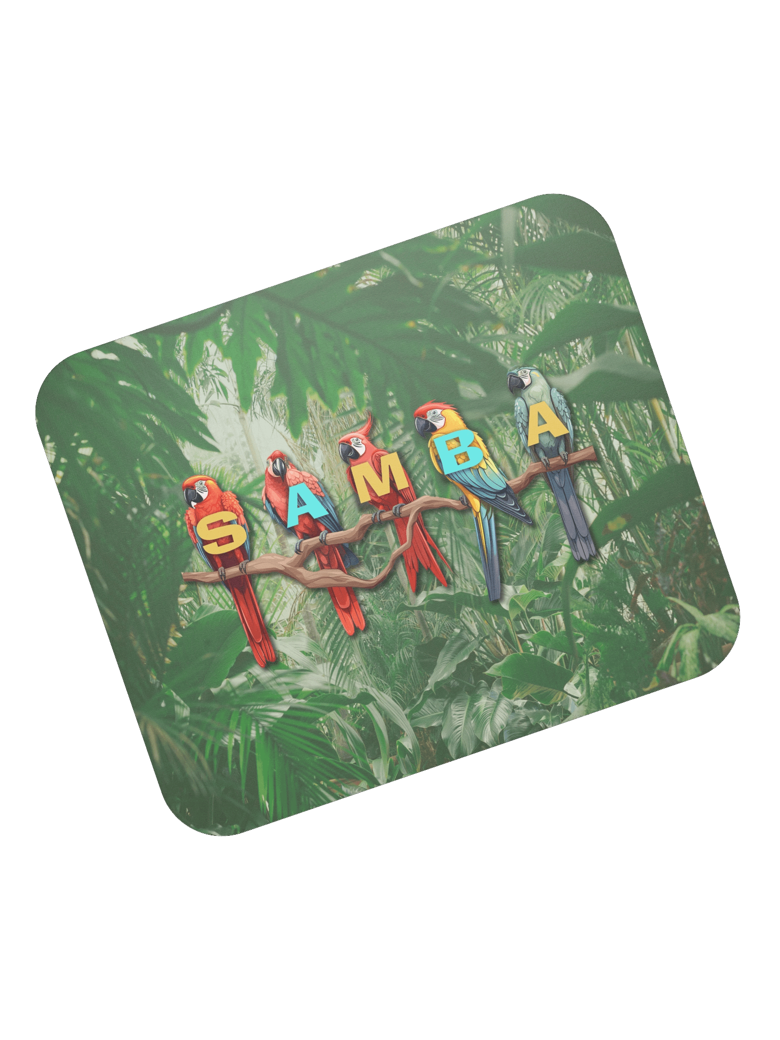 Samba Parrots • Mousepad product image (7)
