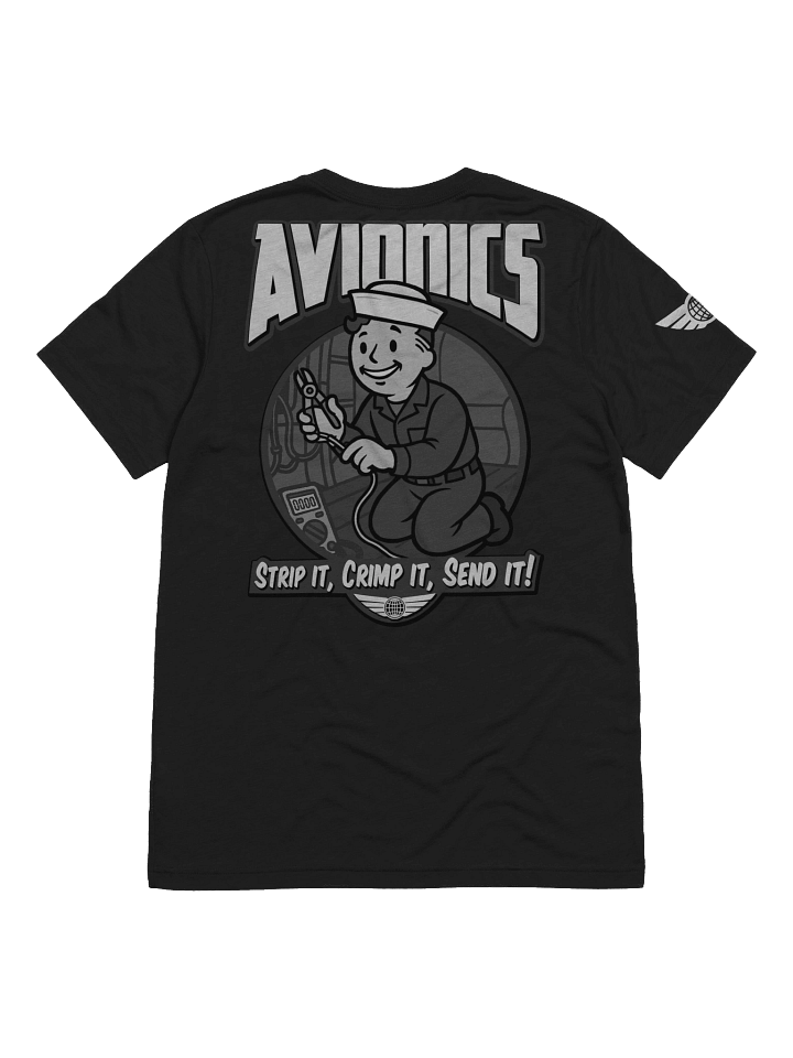 "AE: Send It" B/W SuperSoft Shirt product image (1)