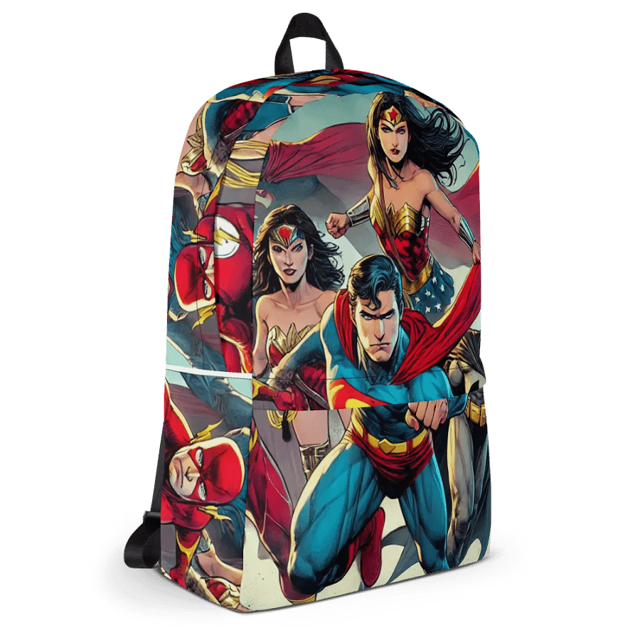 Epic Team-Up All-Over Print Backpack 2 Zippers product image (5)