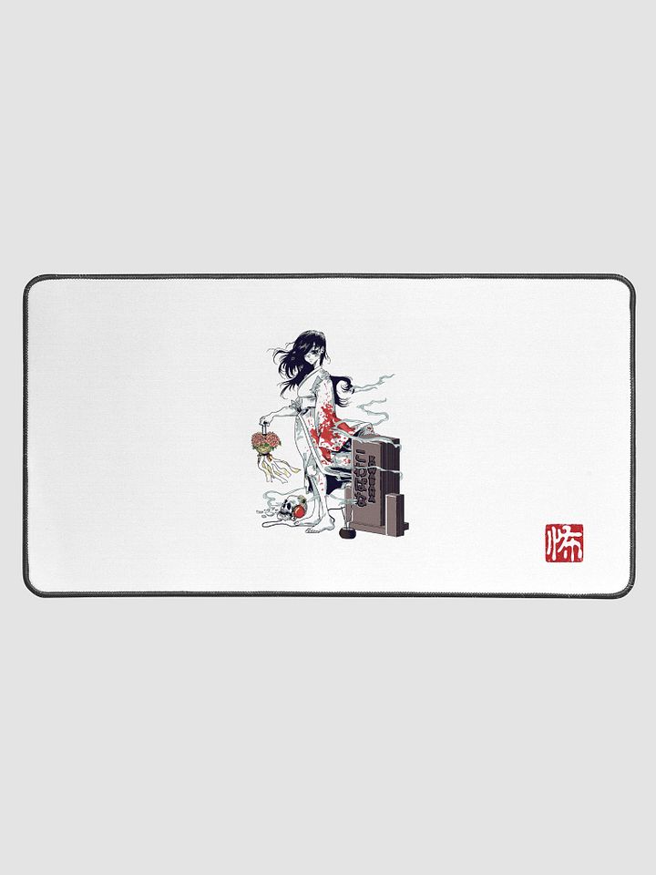 Bloodstained Peony Desk Mat product image (1)