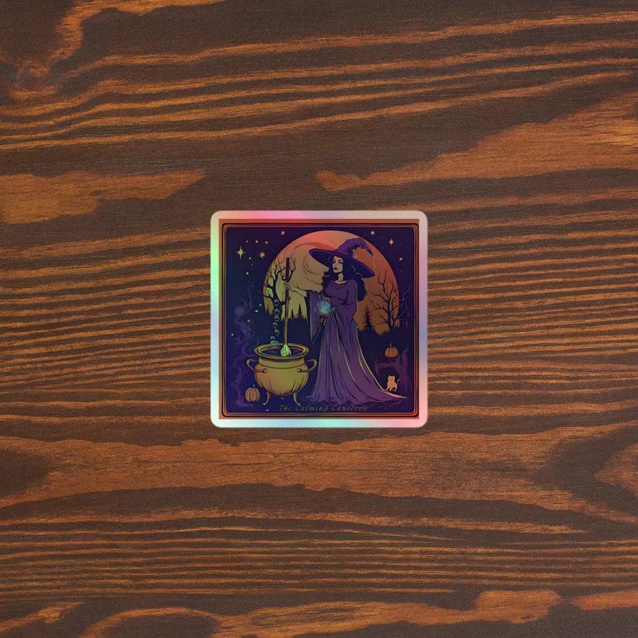 Witch's Brew Holographic Sticker Set product image (5)