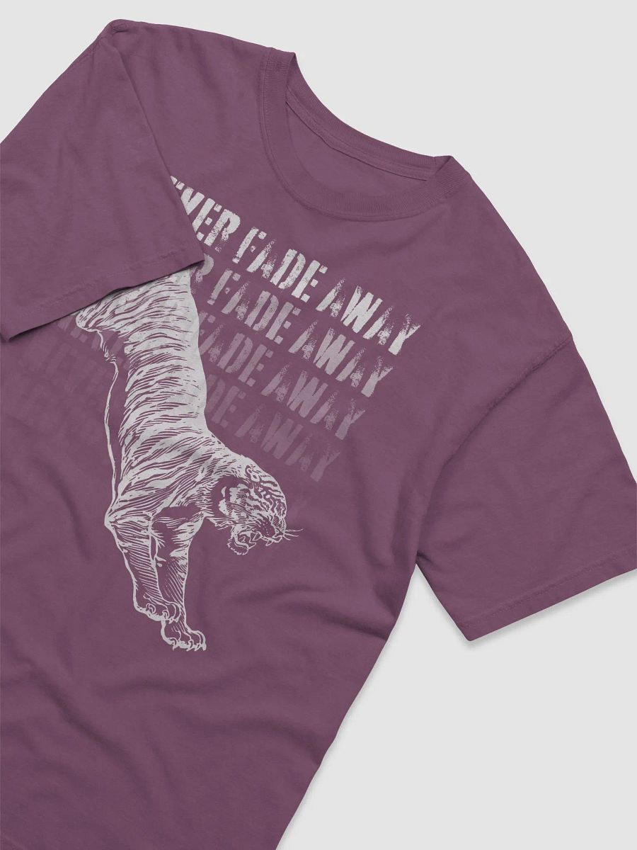 Never Fade Away Leaping Tiger Motivational T-shirt product image (30)