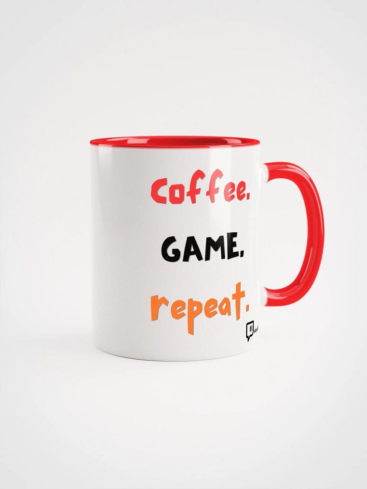 coffee. GAME. repeat Coffee Cup w/ logo product image (1)