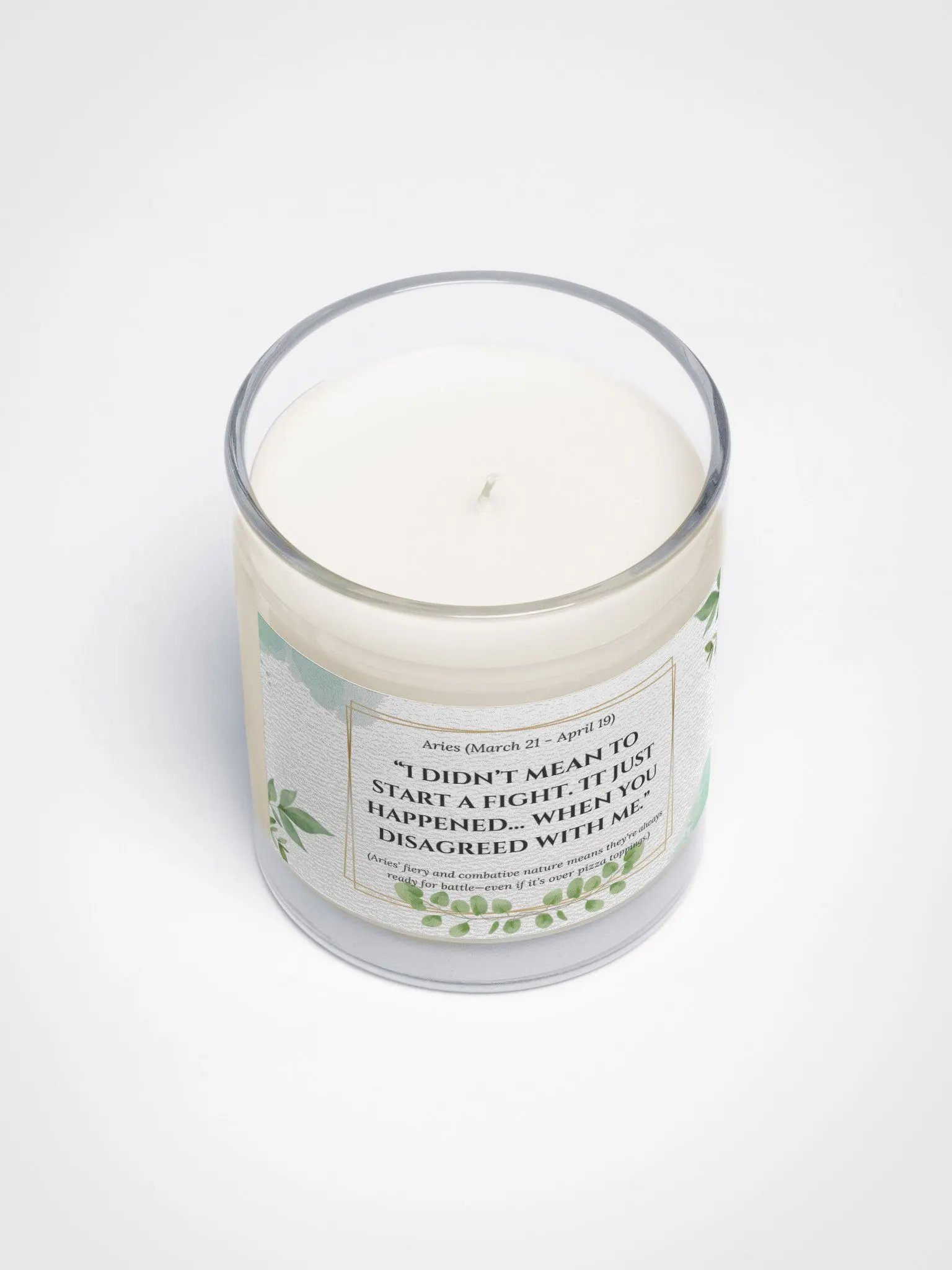Aries - Zodiac Candles product image (3)