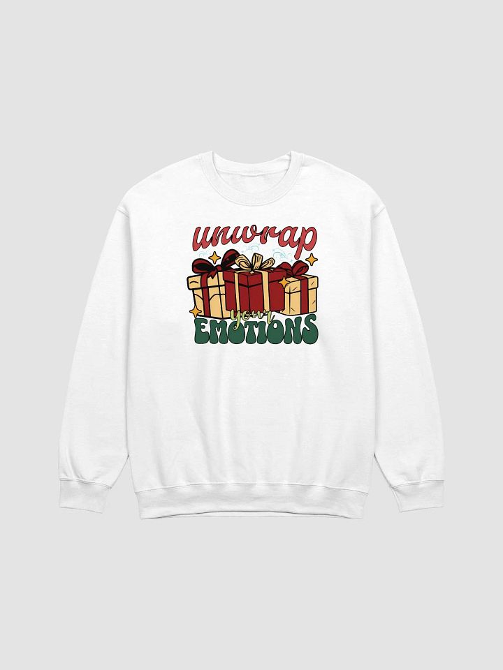 Unwrap Your Emotions Sweatshirt 🎄❤️ product image (2)
