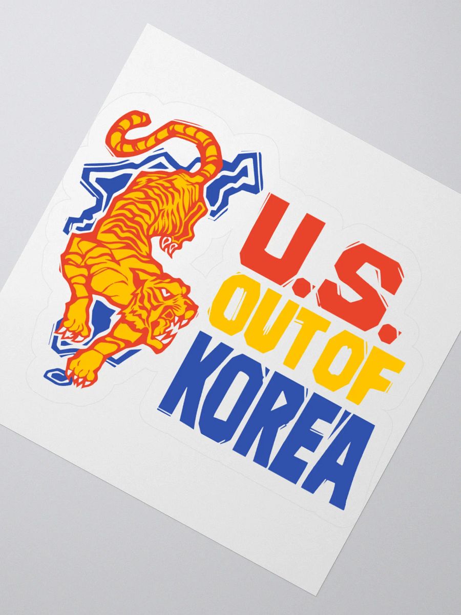US Out of Korea Sticker product image (2)