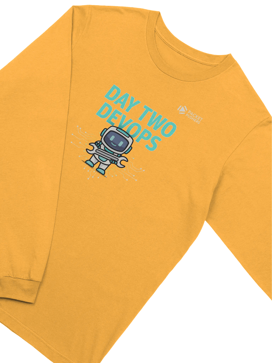 Day Two DevOps Robot Long Sleeve Tee product image (3)