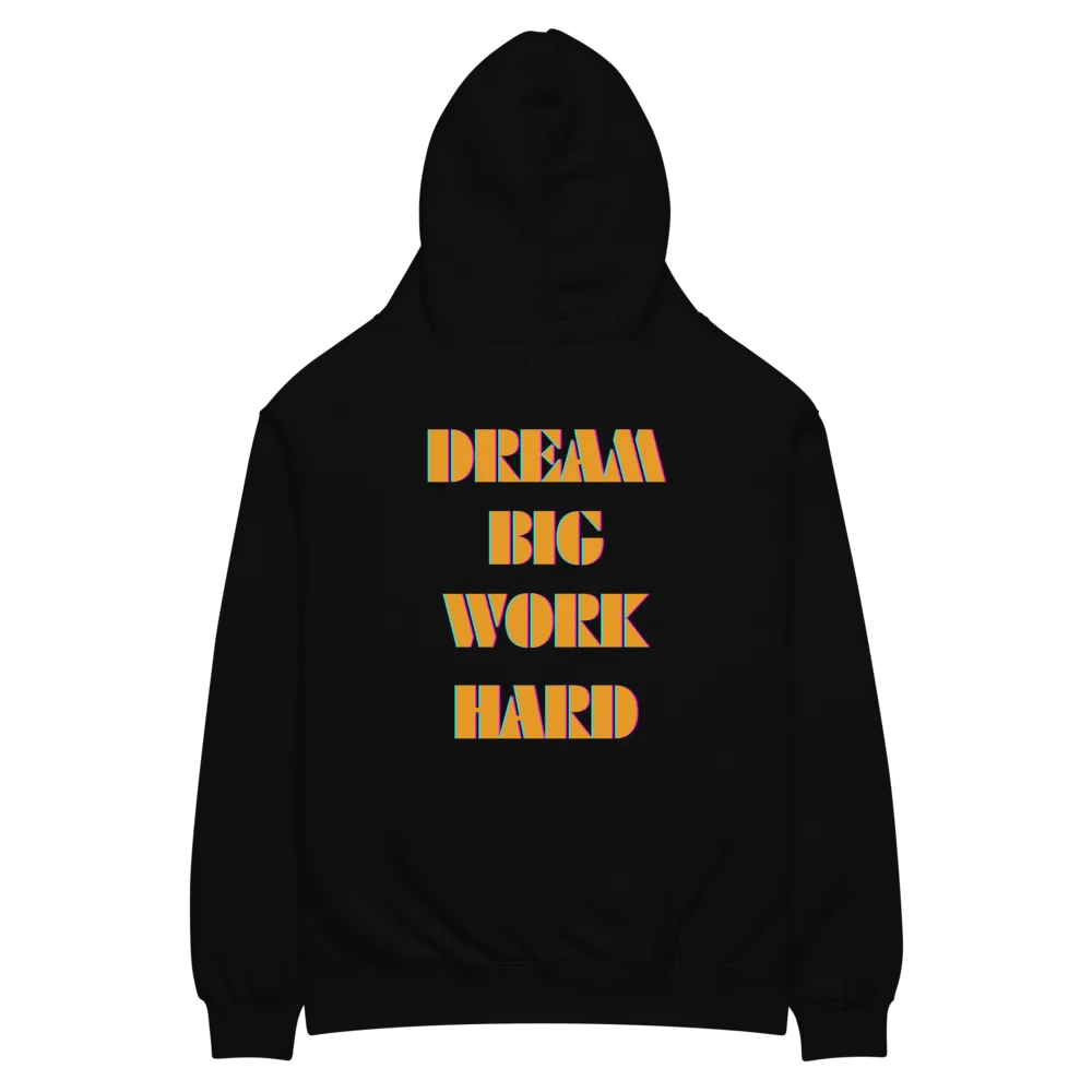 Dream Big Work Hard Unisex Oversized Hoodie product image (1)