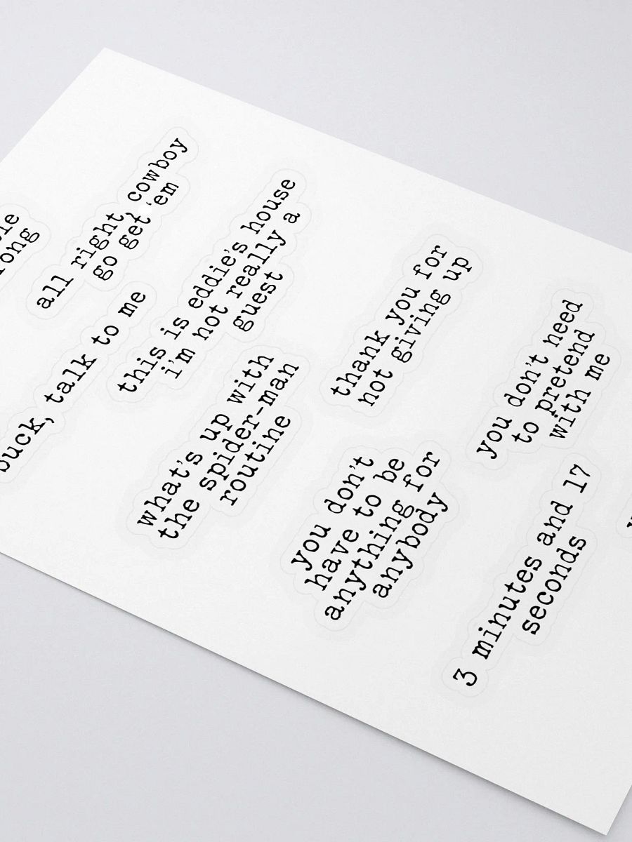 Buddie Quote Sticker Pack 2 product image (3)