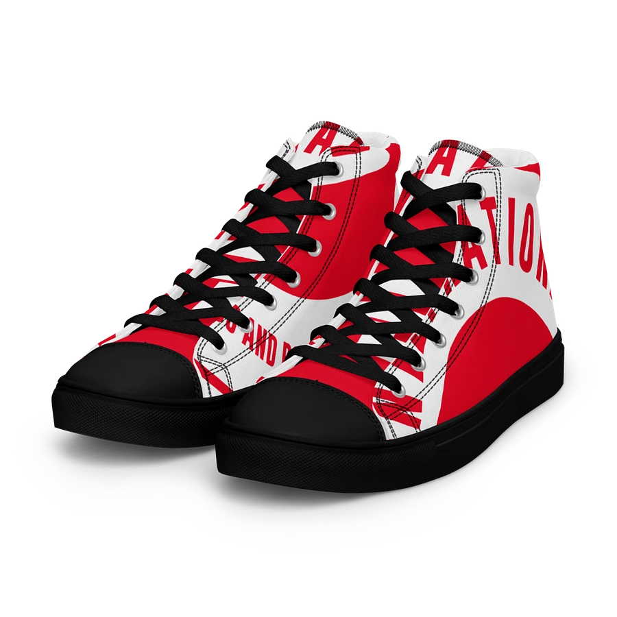 IFBNewsfeed.Org's Men's High Top Canvas Shoes product image (6)