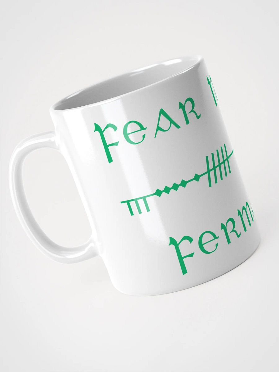 Fermanagh/Fear Manach Scholastic style Ogham Script Mug product image (4)