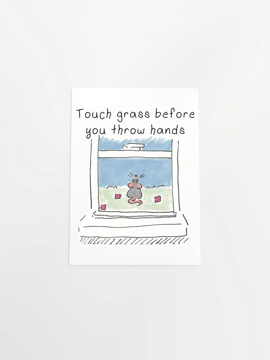 Touch Grass Print product image (28)