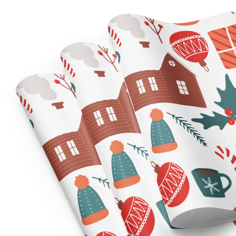 Holiday Cheer Wrapping paper product image (8)