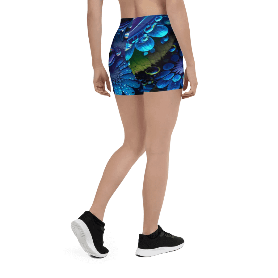 Kawaiikitten Exclusive Premium Dew Drop Comfort Yoga Shorts product image (5)