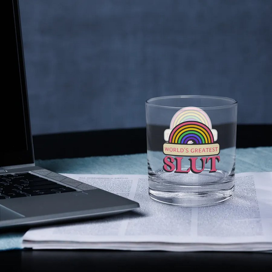 World's Greatest Slut rocks glass product image (11)