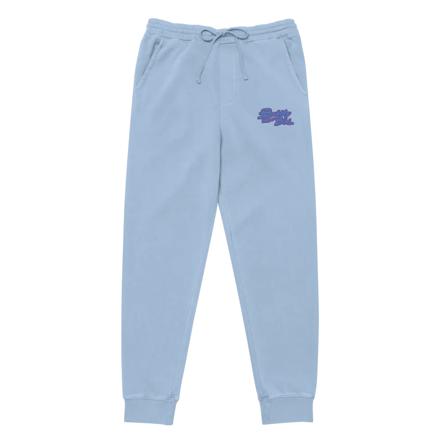 Bubbly and a B*tch (violet design) pigment dyed sweatpants product image (7)