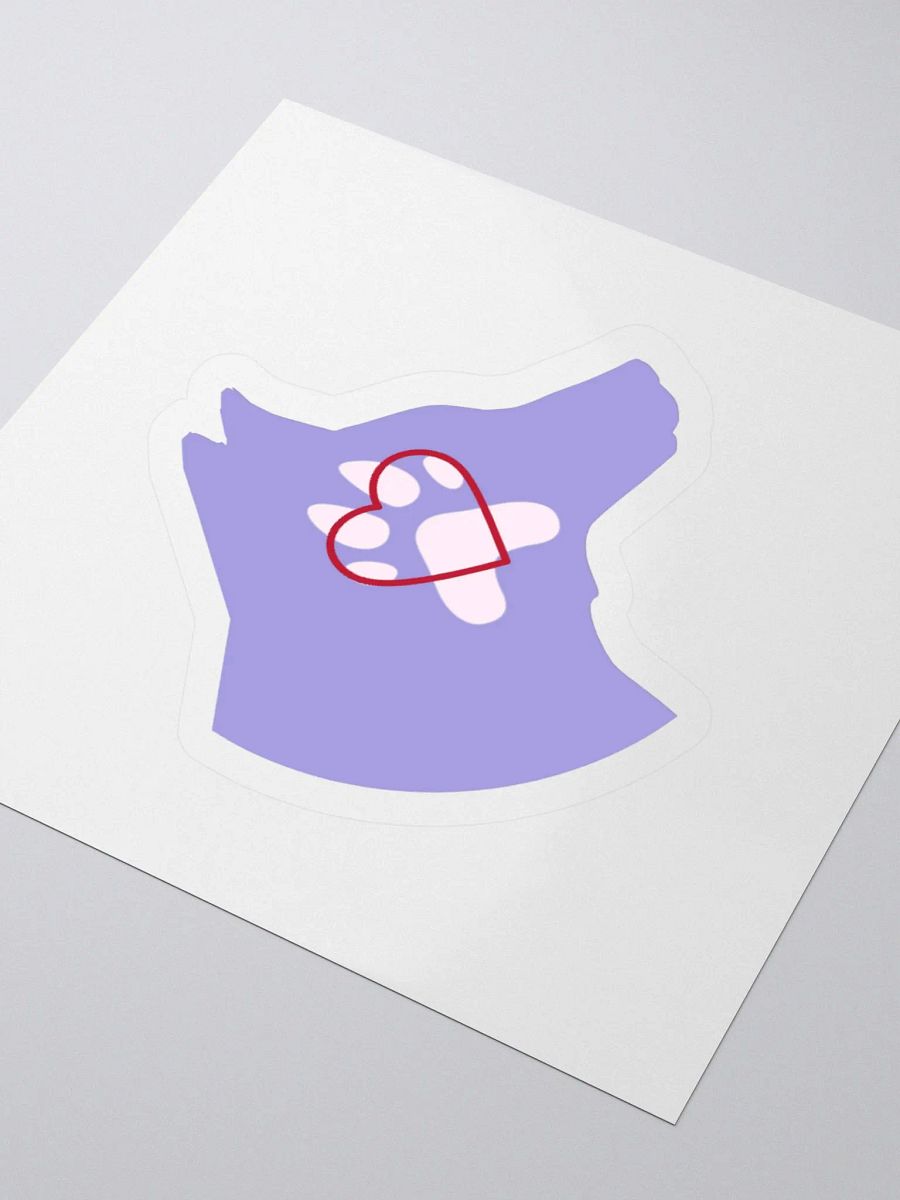 Pawfect Love Silhouette Stickers product image (12)