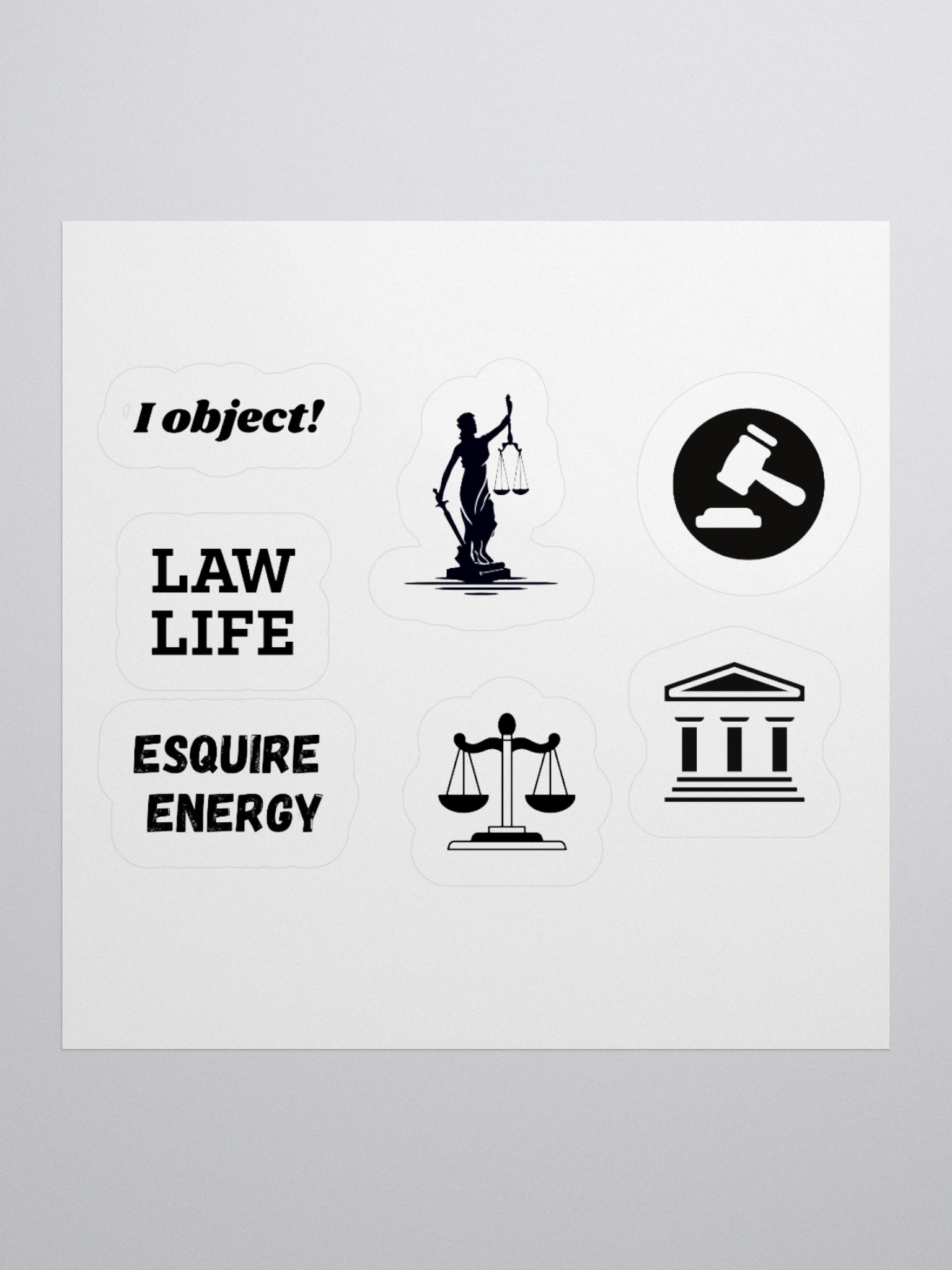 Power of Attorney Sticker Set product image (1)
