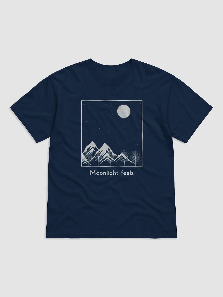 Moonlight feels T-Shirt For 2025 Spring product image (1)