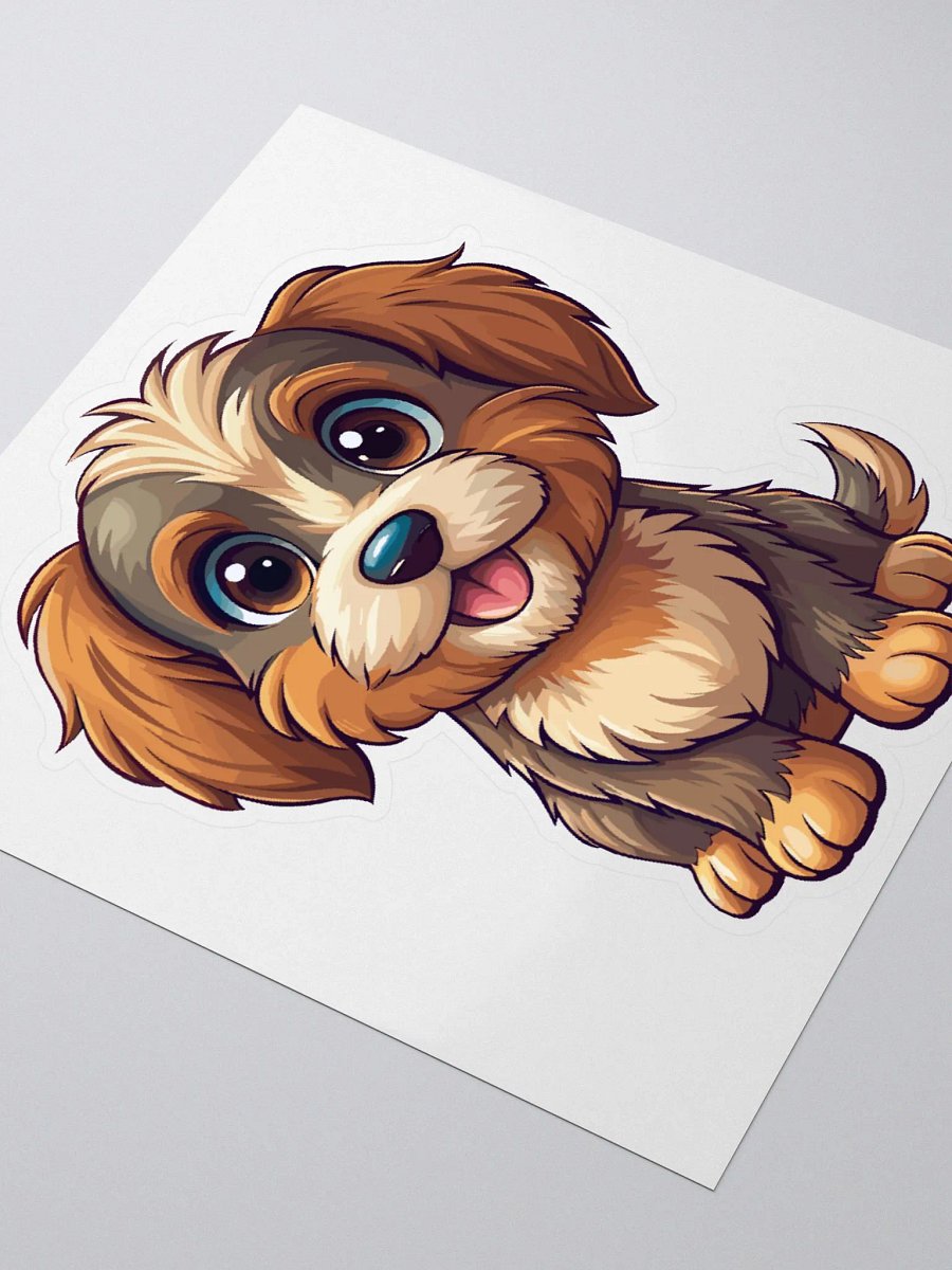 Cute Cartoon Dog 1 , Sticker product image (3)