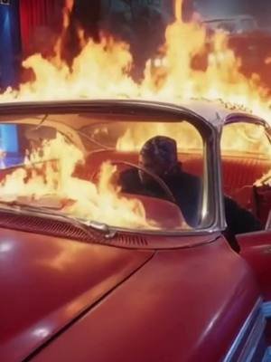 Me and christine🚘 going back to the future to floataween halloween october 31st #halloween #fyp #racing #it #horror 