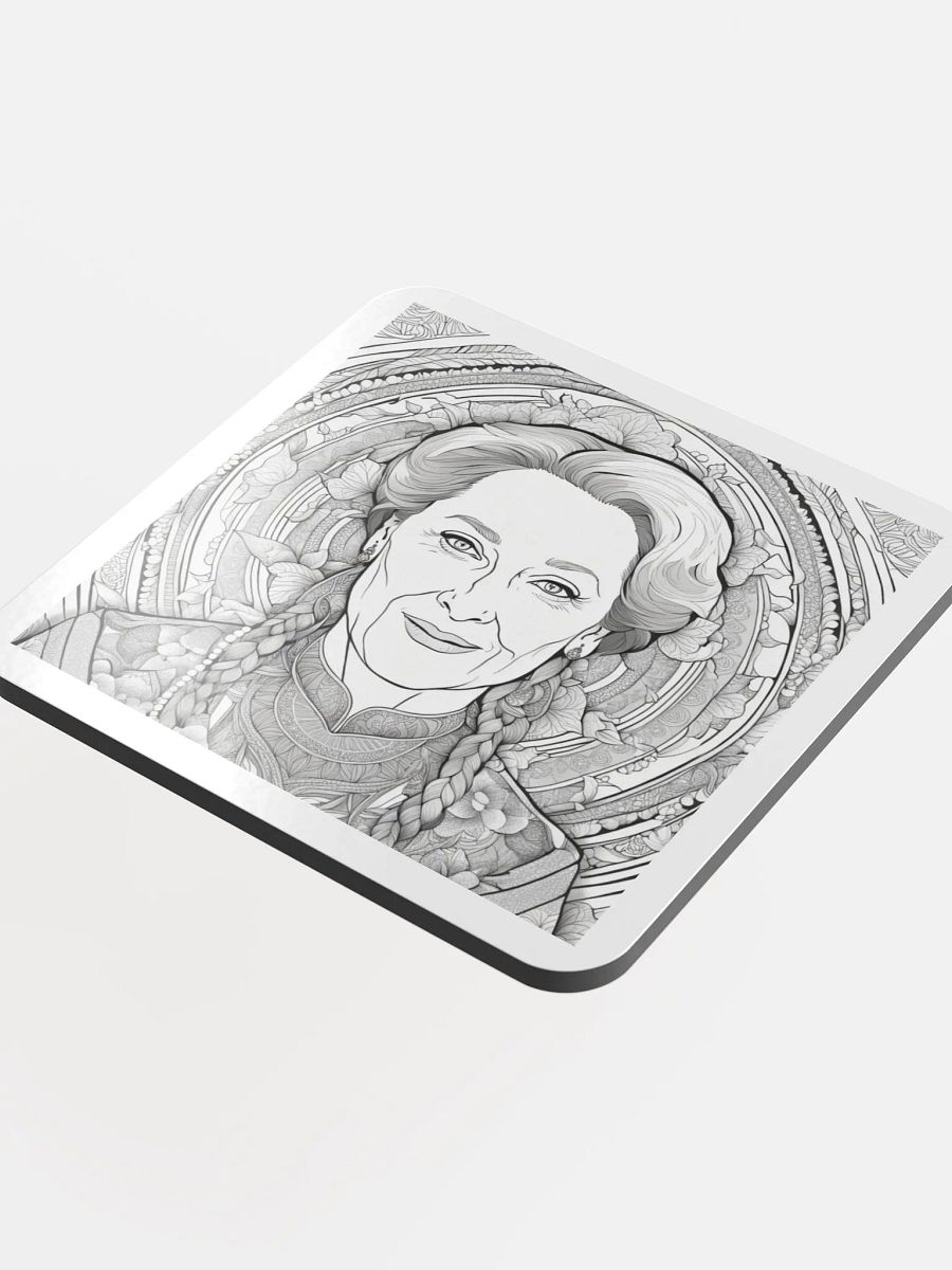 Symmetrical Serenity Cork Coasters product image (4)