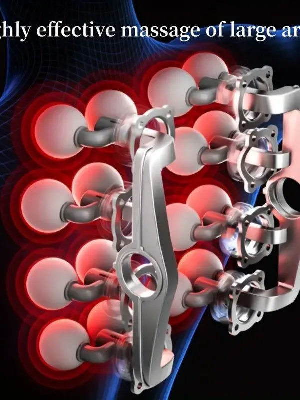 16-Head Flesh Gun Massage Device, Deep Tissue Muscle Instrument. product image (7)