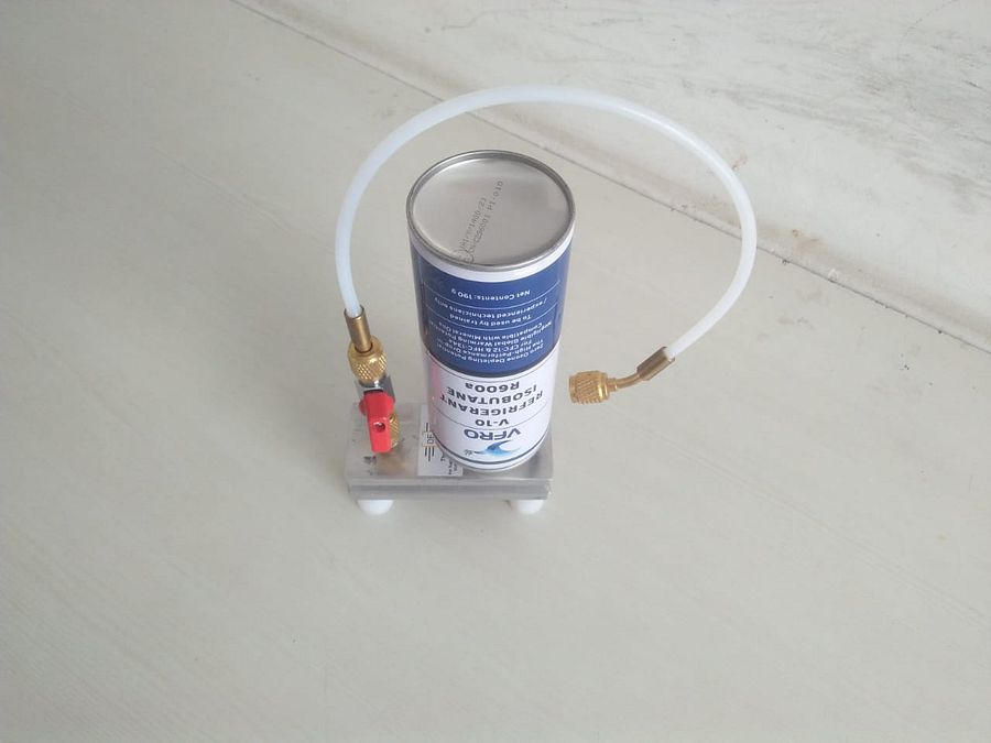 Dhruvi R600a Gas can stand tool for Gas Charging product image (3)
